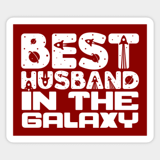 Best Husband In The Galaxy Sticker